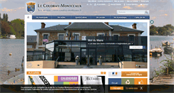 Desktop Screenshot of coudray-montceaux.fr